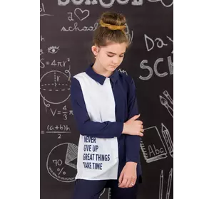 Блуза шкільна з накатом